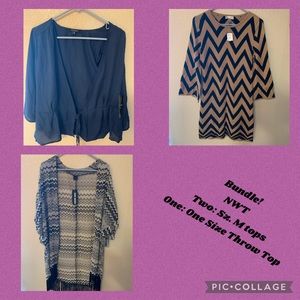 Bundle Deal! 3 NWT Size Medium Woman’s Tops